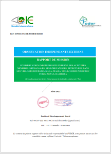 Lire la suite à propos de l’article RAPPORT DE MISSION D’OBSERVATION INDEPENDANTE EXTERNE DES ACTIVITES MINIERES ARTISANALES SEMI-MECANISEES EFFECTUEES DANS LES VILLAGES BOUBARA, KANA, MALIA, MOLE, MGBOUNDOUROUFORO, ZOPAN, DAMBOTA, Août 2022