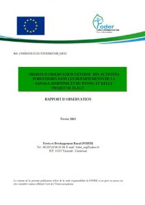 Lire la suite à propos de l’article Rapport de mission de l’observation indépendante externe dans l’arrondissement de SOMALOMO (Région de l’Est)