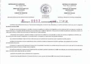 Lire la suite à propos de l’article COMMUNIQUE N° 0052 /C/MINFOF/CAB/BNC/CCJ/C8 du 27 AVR 2021