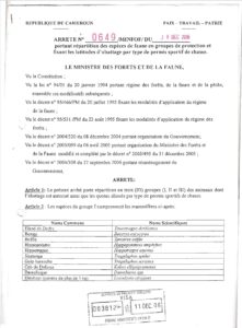 Lire la suite à propos de l’article Arrêté_0649_2006_Répartition_Espèces_Faune_Groupe_Protection