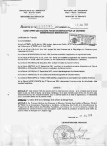 Lire la suite à propos de l’article Arrêté 2010 Valeurs FOB 2ème semestre