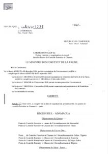 Lire la suite à propos de l’article Arrete_portant_creation_et_organisation_du_travail_Poste control 2011