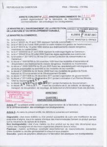 Lire la suite à propos de l’article REGLEMENTATION DE LA FAB DE L’IMP ET LA COM DES EMB PLAST